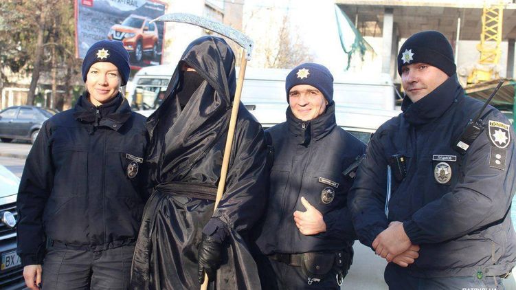 В Хмельницком полиция решила бороться с аварийностью на дорогах с помощью