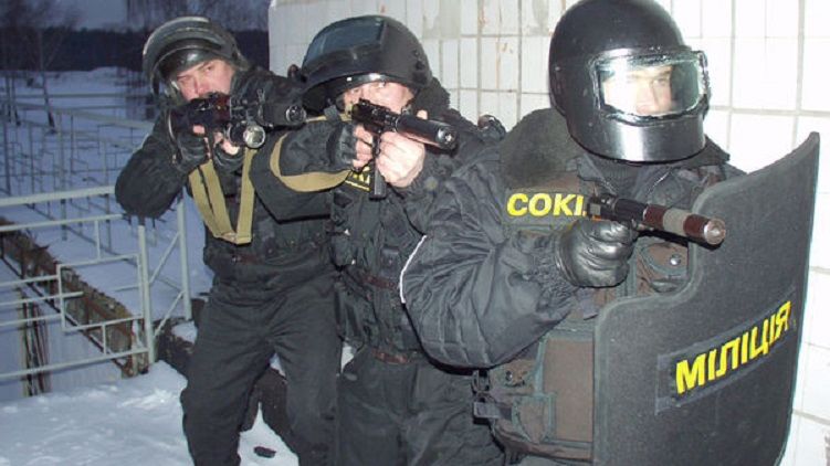 В состав ГУБОП входил и элитный спецназ -