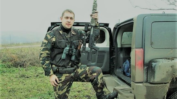 На этом фото, как утверждают, Павел Балов с позывным