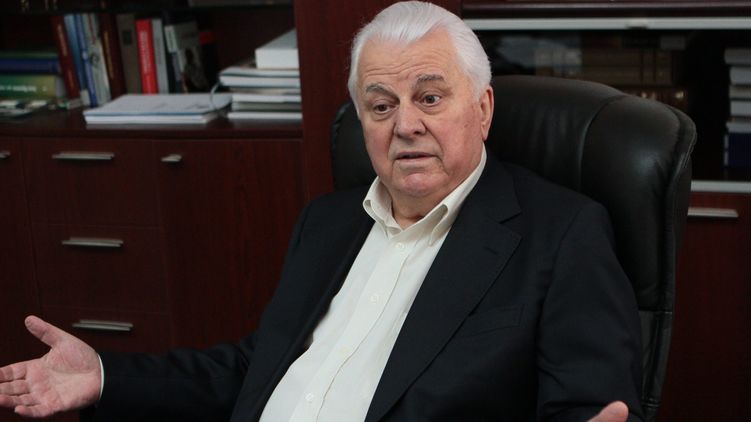 Первый президент Украины считает, что ради мира на Донбассе Порошенко должен сесть за стол переговоров с Путиным. Фото: телеканал