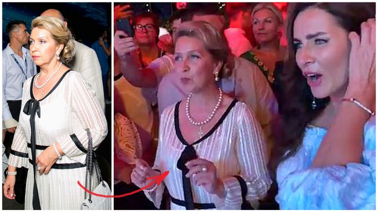 Светлана Медведева на открытии