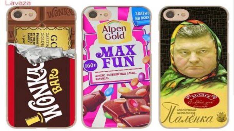 Чехол для iPhone в виде шоколадки