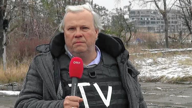 Репортера австрийского телеканала ORF Кристиана Вершютца после четырех лет работы в Украине внесли в список