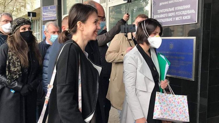 Татьяна Черновол приехала в ГБР. Фото