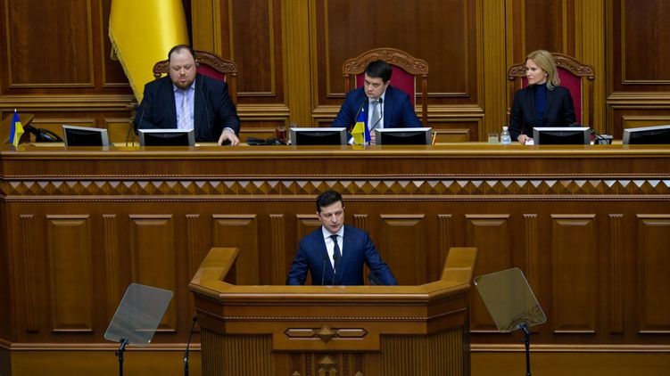 Рейтинги президентской партии