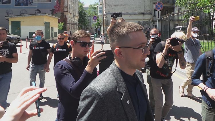 Сергей Стерненко в СБУ. Фото