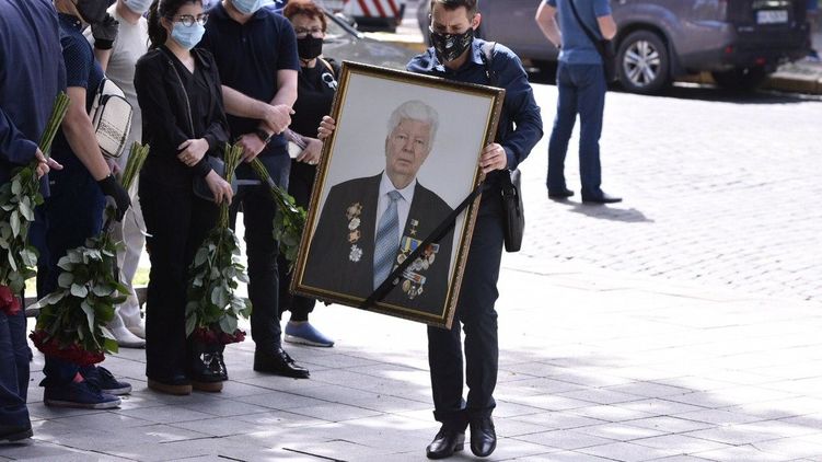 Прощание с Алексеем Порошенко, фото: Изым Каумбаев,