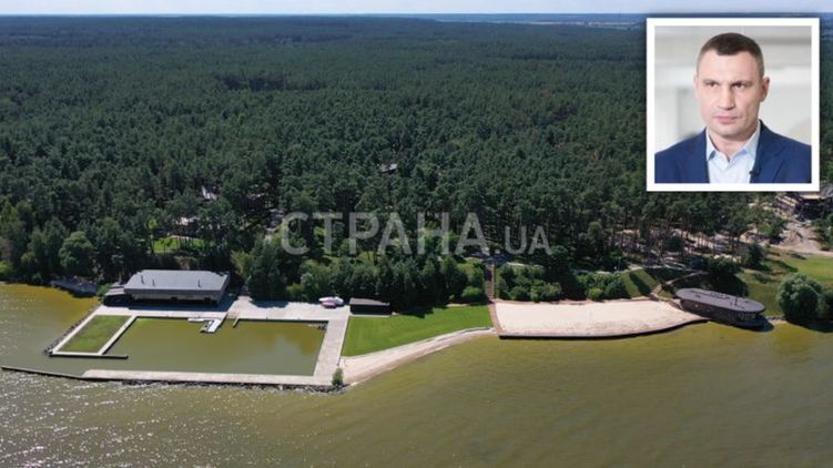 Имение Виталия Кличко на берегу Киевского моря, фото: Изым Каумбаев,