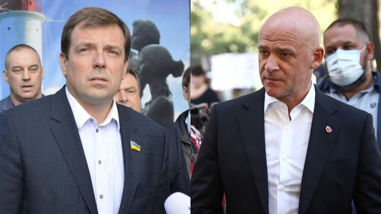 Николай Скорик и Геннадий Труханов. Коллаж