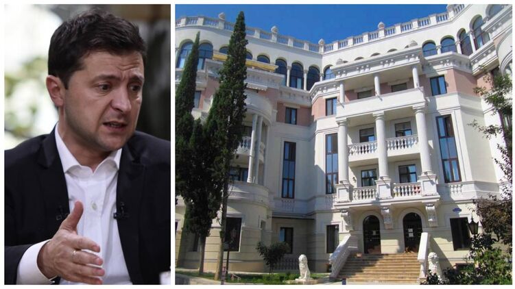 Зеленский исправно платит по квитанциям на ЮБК, фото: yalta.ugbn.ru, bazis-yalta.ru, Изым Каумбаев,