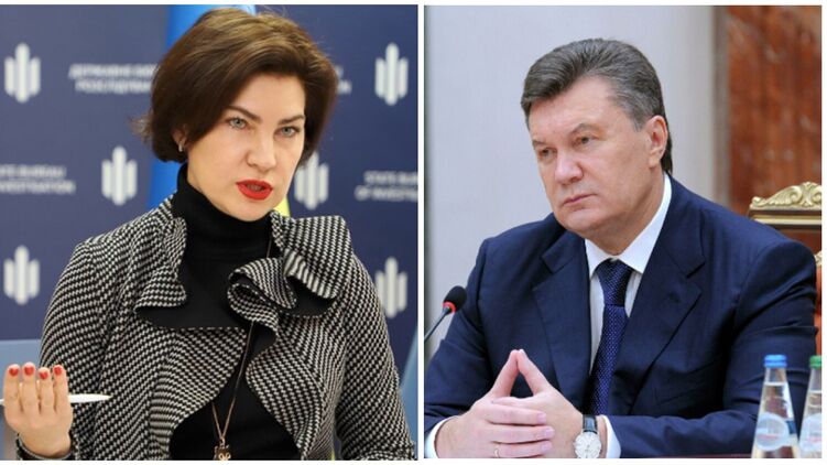 Ирина Венедиктова, Виктор Янукович. Коллаж