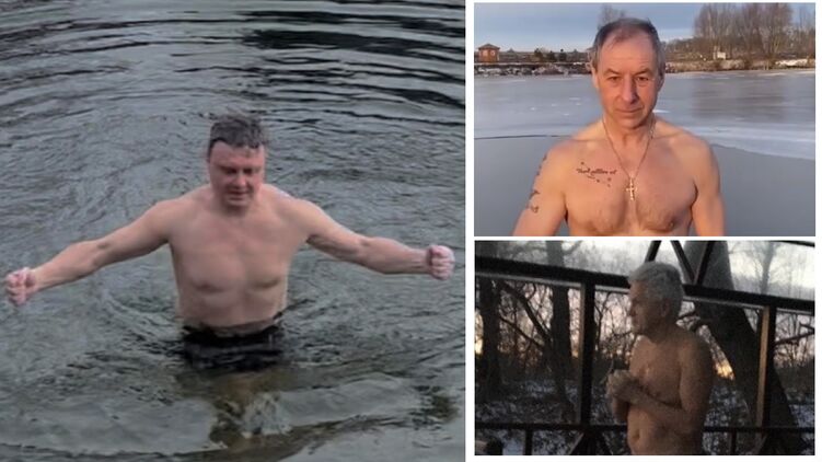 Сергей Левочкин (слева), Юрий Загородний (справа вверху), Владимир Литвин (слева внизу). Коллаж