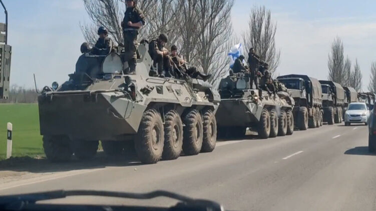 Российские войска едут в