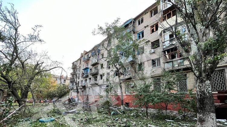 Результаты обстрела Краматорска в ночь на 31 августа. Фото