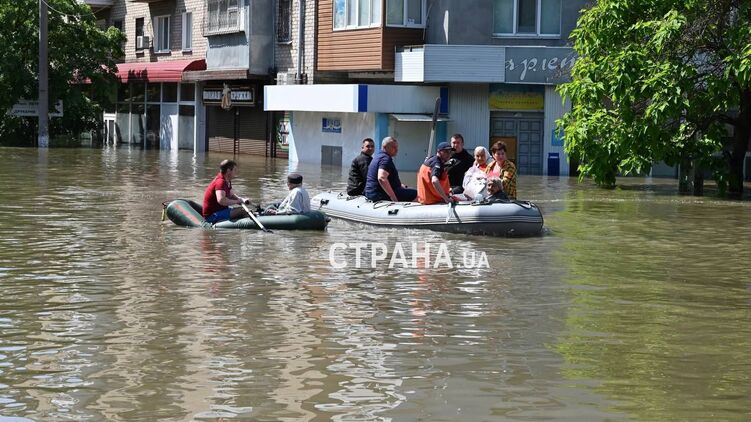 Район Херсона Остров. Фото
