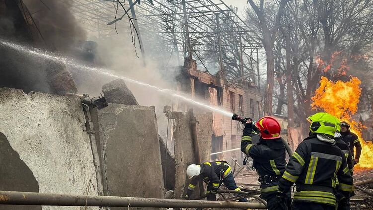 Последствия удара по Одессе