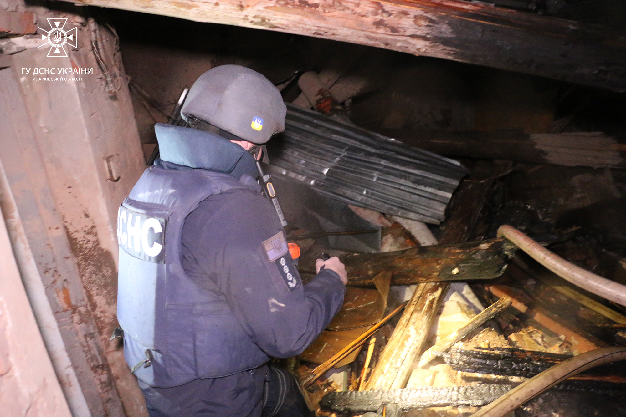 Удар по житловому будинку у Харкові 29 січня