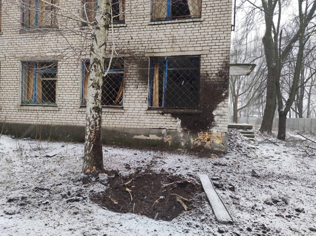 наслідки обстрілу Нікополя
