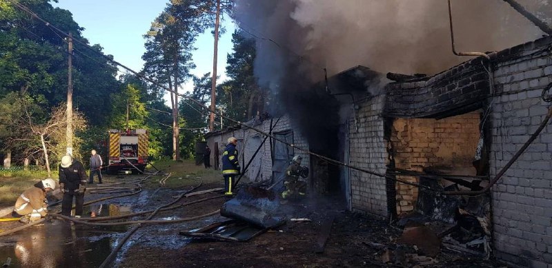 Фото обстрелов Харьковщины российскими войсками. Источник: t.me/synegubov