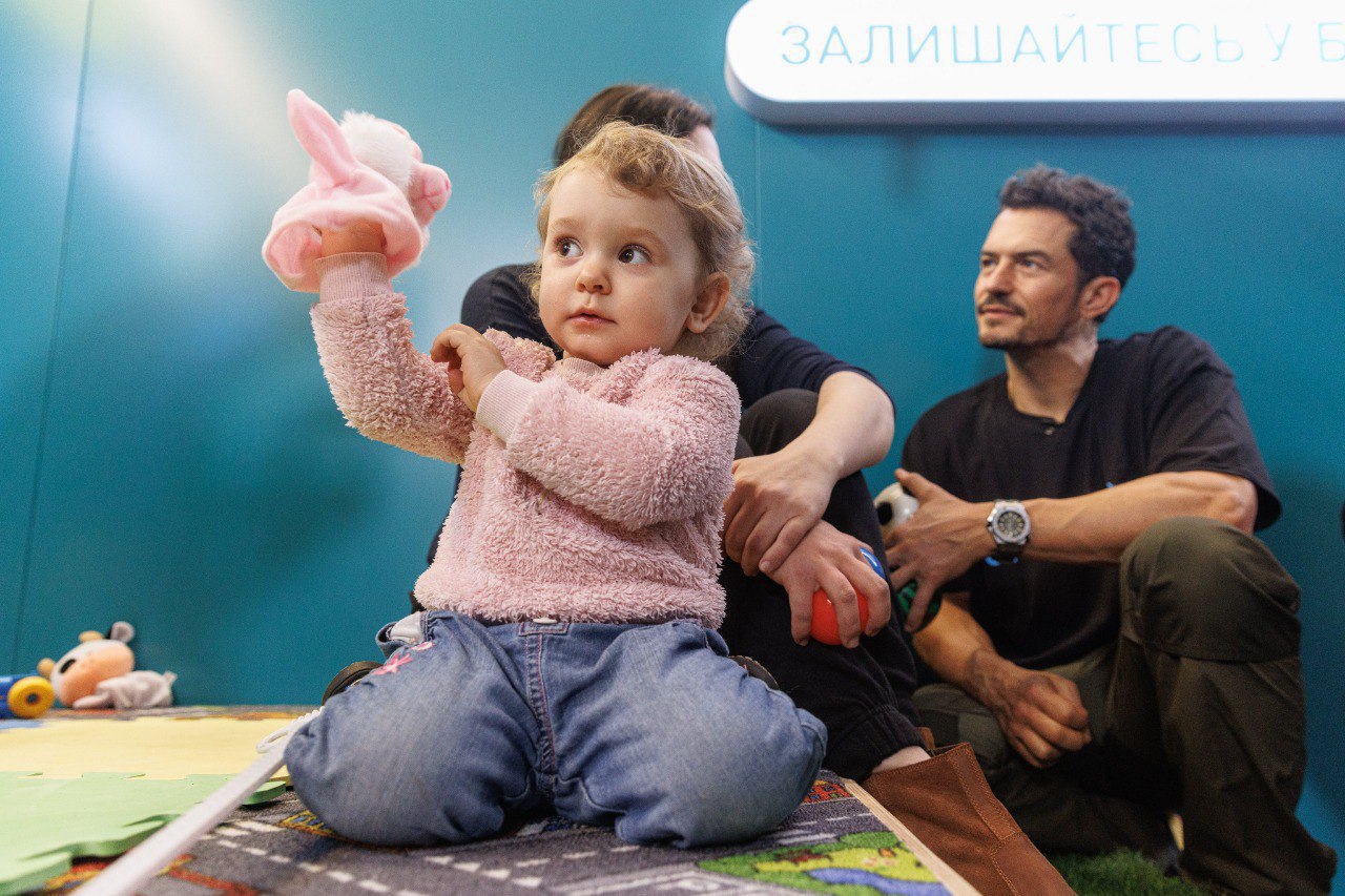 Орландо Блум приехал в Украину впервые с 2016 года